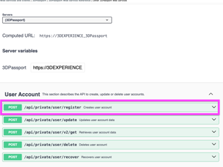 APIs for User Management Integration (3DEXPERIENCE 2025x.FP06 One Identity Manager)