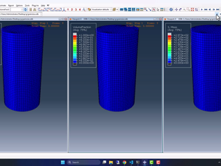 Thermomechanical Simulation of Microstructure Evolution During Hot Forging: An ISV-Based VUMAT Implementation