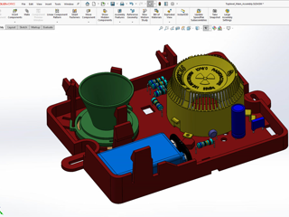 Import SOLIDWORKS assemblies into xDesign and render them in xStudio
