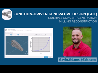  Generative Design in 3DEXPERIENCE (GDE) - Multiple Concept Generation  [5 min]