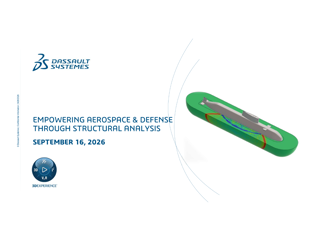 Empowering Aerospace & Defense Through Structural Analysis | Leon Cordingley, Dassault Systèmes | UK Aerospace & Defence: CATIA & SIMULIA Industry Days 2026