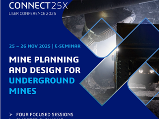 GEOVIA CONNECT25X | Mine Planning & Design for UNDERGROUND Mines| Nov 25 – 26, 2025