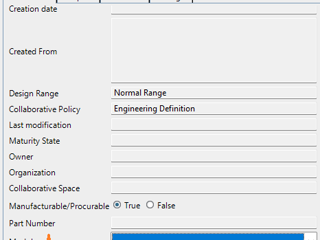 How to reorder the attributes in CATIA