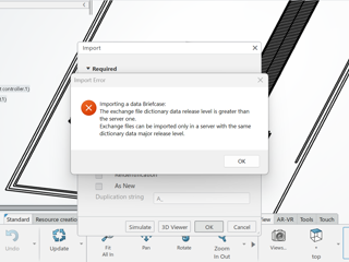 I am getiing the error while importing the 3dml file.any solution please. attached snap for your reference