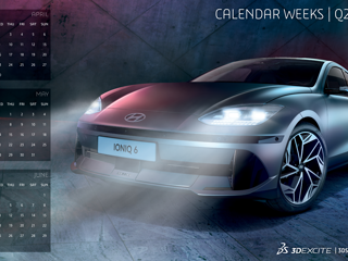 New Desktop Calendar Wallpaper for Q2 / 2025