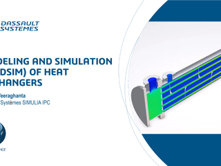 Dassault Systèmes - Modeling and Simulation (MODSIM) of Heat Exchangers - Advanced Seminar