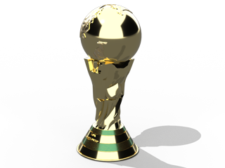Let's Design Challenge - The Evolution of Glory – Replica World Cup Trophy