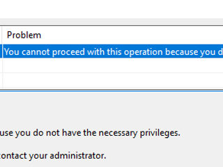 Problem with save and import