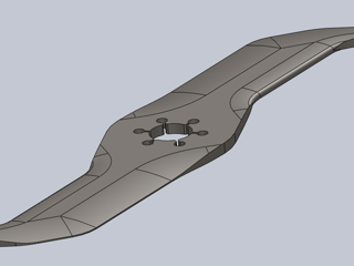 Streamlined Combat Robot Blades