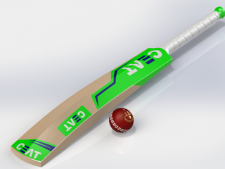 Let's Design Challenge - Cricket ball and bat