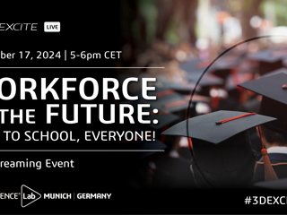  3DEXCITE Live | WorkForce of the Future  - Join us on September 17
