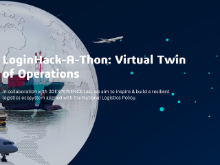 LogiHack-A-Thon: Virtual Twin of operations enabling Sustainable Logistics
