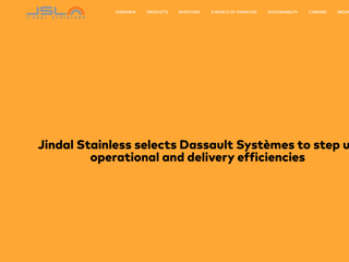 Jindal Stainless goes live with DELMIA Quintiq and Apriso