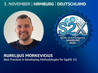 S2X Conference - 3. November 2026 in Hamburg, wir sind dabei!