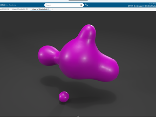 Metaballs - study3: "user operator (UO)" and variations