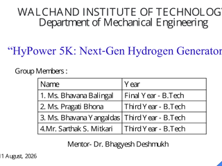 HyPower 5K: Next-Gen Hydrogen Generator