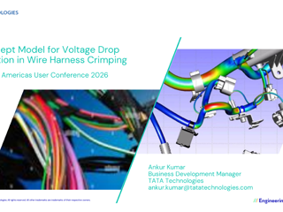 Tata Technologies |  A Concept Model for Voltage Drop Simulation in Wire Harness Crimping