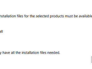 The Download and Install option is not active.