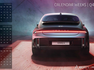 New Desktop  Calendar Wallpaper for Q4 / 2024
