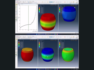 Thermomechanical Simulation of Microstructure Evolution During Hot Forging: An ISV-Based VUMAT Implementation