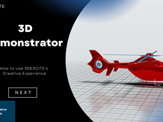 How to use 3DEXCITE’s Creative Experience