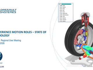 Dassault Systèmes - Multibody and Motion Technology: Current State and Motion Roles on the 3DEXPERIENCE platform - Advanced Seminar