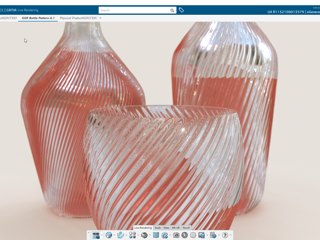 Bottle Pattern Exploration | CATIA Visual Scripting and Live Rendering