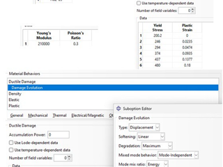 Premature material deterioration in Abaqus/Explicit cutting simulation using ductile damage