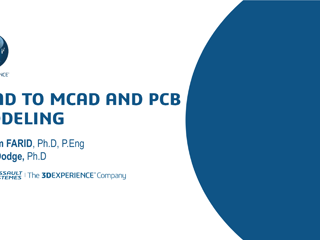 Dassault Systèmes - Electromechanical Systems Modeling - Advanced Seminar