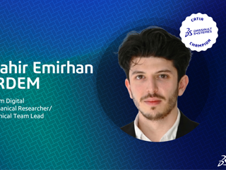 Introducing our new CATIA Champion, Mahir Emirhan ERDEM
