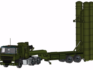 S-400 Triumf Air Defense System | Complete 3D CAD Model in SOLIDWORKS