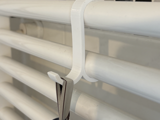 Custom Radiator Towel Hook