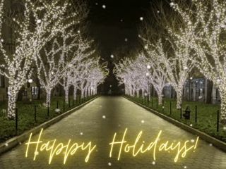 Thank you for your contributions and Happy Holidays