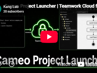 CATIA Magic Project Launcher from Command Line with TWC login and Project Load