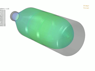 Abaqus blow molding simulation