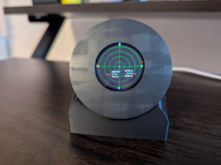 Small desktop plane radar
