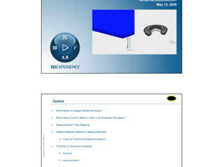 Dassault Systèmes - Practical Nonlinear Finite-Element Analysis with Abaqus - Advanced Seminar