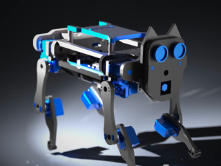 Leading a Real Robotics Challenge – Mechanical Design of a Robot Dog