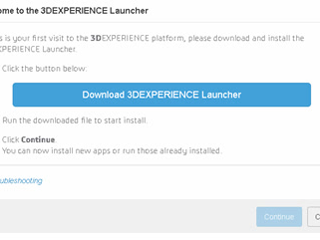 Repeated download prompt for the 3DEXPERIENCE Launcher