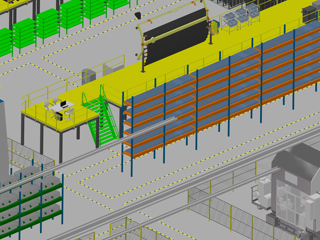 Parametric Floor with Paths - ready to use
