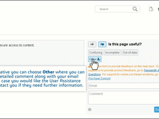 Useful Tip| Report Feedback for the Online Documentation