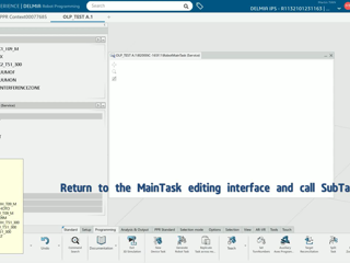 How to call a subtask (subfunction) with parameters