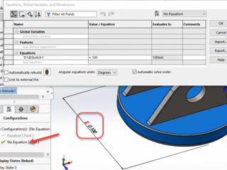 Solidworks configuration