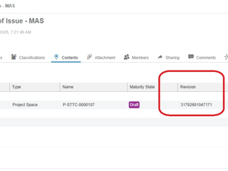 Issue with Project Space Revision in 2026x OnPromise