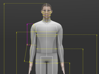 How to define manikin variables depending on joint positions