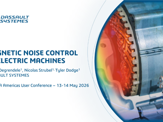 Dassault Systèmes - Magnetic Noise Control of Electric Machines - Advanced Seminar