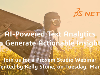 Webinar March 1 | AI-Powered Text Analytics to Generate Actionable Insights