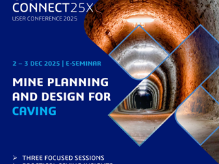 GEOVIA CONNECT25X | Mine Planning & Design for CAVING | Dec 2-3, 2025