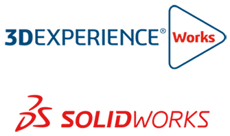 3DEXPERIENCE Works and SOLIDWORKS logos