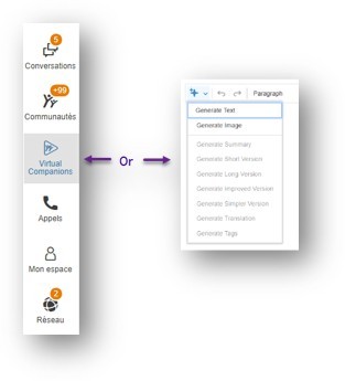 AURA capabilities within a community